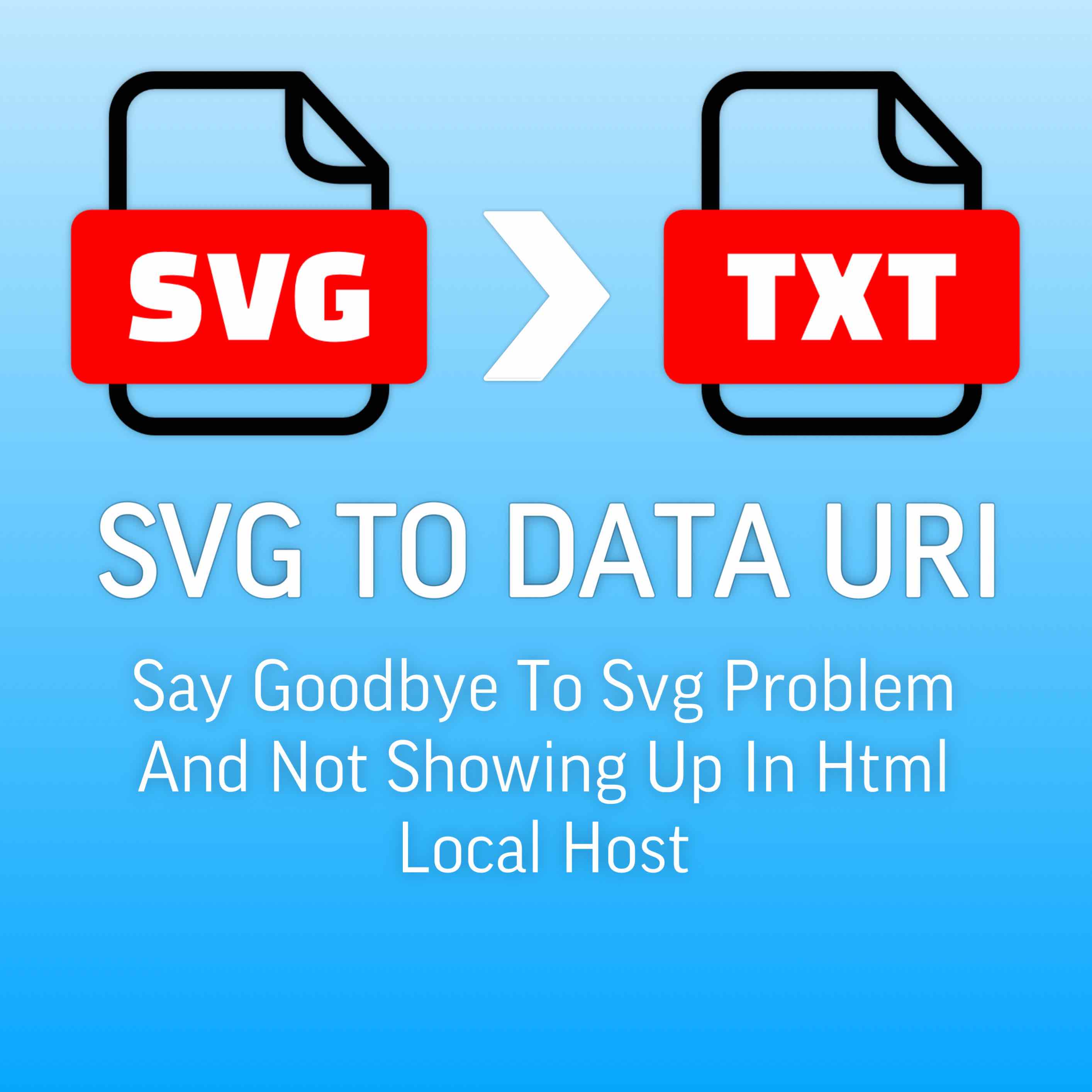 SVG TO Data URI
